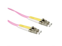 Act 7 Meter Lszh Multimode 50/125 Om4 Fiber Patch Cable Duplex With Lc Connectors. Lc-Lc 50/125 Om4 Duplex 7.00M (Rl9707)