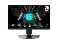 Msi G255pf E2, 62,2 Cm (24.5"), 1920 X 1080 Pixlar, Full Hd, Lcd, 1 Ms, Svart