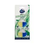 CARE + PROTECT ECO+ Deodorant for Dishwasher, Eliminates Bad Odours, Long-Lasting Lemon Fragrance, 2 Shells, Upto 120 Washes