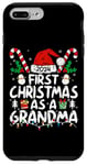 iPhone 7 Plus/8 Plus First Christmas As Grandma 2024 Family Matching New Grandma Case