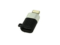 A2ZWORLD Adaptateur Convertisseur De Port USB-A, USB Type C, Micro USB, iOS, Femme-Mâle, Mâle-Femelle (USB-C to Lightning)