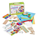 Learning Resources Kit d’invention ultime, à partir de 5 ans, 10 défis de construction et 280 matériaux de construction pour enfants, jeux de construction, kits de modèles réduits pour enfants