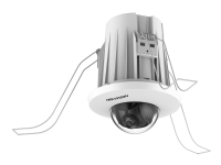 Hikvision Pro Series EasyIP 2.0 Plus with AcuSense DS-2CD2E43G2-U - Nätverksövervakningskamera - kupol - färg - 4 MP - 2688 x 1520 - M12-montering - fast lins - ljud - LAN 10/100 - MJPEG, H.264, H.265, H.265+, H.264+ - Likström 12 V/PoE klass 3