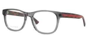 Lunettes De Vue Unisex Gucci GG0004ON 004 (Shiny Transparent Grey)