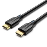 VENTION Câble HDMI 8K 48Gbps 2M, Ultra High Speed HDMI 2.1 Cord 4K@120Hz 8K@60Hz eARC HDR 10 HDCP 2.2&2.3 Compatible avec Roku TV PS5/4 HDTV Xbox Blu-ray