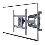 Full Motion-veggbrakett for 32-75" TV-er - Maks 45 kg