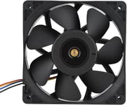 Richer-R Boitier Pc Ventilateur,6000Rpm Ventilateurs Boîtier Haute Performance Refroidisseur 210.38Cfm 4 Broches Ventilateur E Dissipation Thermique Rapide Ventilation Pour Antminer S7 S9