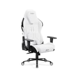 Diablo X.One Prime Chaise De Gaming Tissu, Gamer Fauteuil, Siege De Bureau, Siège refroidi , Design Ergonomique, Ghosted White (L)