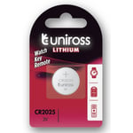 Uniross Lithium CR2025 1p