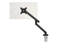 Bakker Elkhuizen Flexible Single - Monteringssett - Adjustable Arm With Mechanical Spring - For Skjerm - Aluminium, Stål, Abs-Plast, Termoplastgummi (Tpr), Polyamide (Pa6) - Svart - Skjermstørrelse: 17"-35" (For Flat Screen), 17"-32" (For Curved Scr