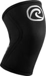 Rehband Rx Knee-Sleeve 5mm Silver/black, S