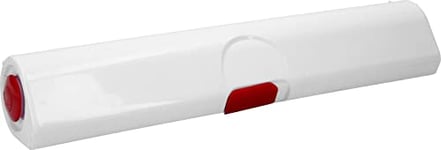 EMSA Emsa 508020 Dérouleur coupe-film papier d'aluminium et film alimentaire, Click and Cut, Plastique, Rouge/Blanc, Taille 33 cm, 1 - Pack