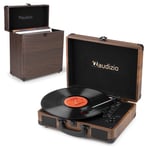 RP116W Briefcase Record Player and Vinyl LP Case - Bluetooth, Built-in Speakers