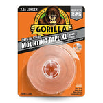 Gorilla 3044121 Double Sided Mounting Tape XL Clear 3.8m