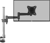 Support Écran PC 13-30"" TS2111 (33-76cm) Orientable Inc ble Bras Articulé pour Moniteur Pince de Table Bureau VESA 100 x 100