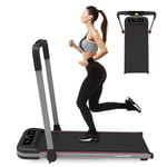 Electric Treadmill Folding Treadmill 10 12km/h 1-2.5PS 12 Preset Programmes LCD Screen 1-10 12km/h Model 2023 (F2800UK)