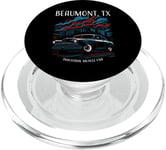 Conception de voiture Hotrod classique Beaumont, Texas Industrial Muscle USA PopSockets PopGrip pour MagSafe