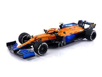MINICHAMPS Mclaren F1 Team MCL35M Lando Norris 2nd Place Italian GP 2021 Voiture Miniature de Collection, 530213304, Orange/Blue