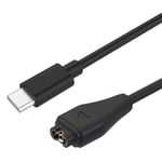 Chargeur Cable USB-C Compatible avec Garmin Fenix 8 E 7 7S 7X 6 6S 6X 5 5S 5X Forerunner 935 945 955 965 45 245 265 165 Approach S10 S40 S60 X10 Quatix Vivoactive 3 4 4S 5 Vivomove 3 3S Venu 3 Instinct Phonillico®