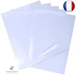 Bleidruck 25 Feuilles 210x297 mm de papier Autocollant Transparent Imprimable