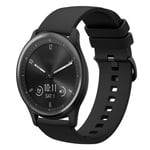 Garmin Vivomove Sport Silikone urrem, 20mm - Sort