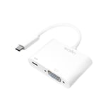 LogiLink USB-C auf VGA Ladeadapter F-FEEDS