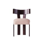 Dusty Deco - Alba Chair Dark Stained Beige/Pink - Spisestoler - Brun,Beige