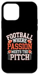 Coque pour iPhone 12 mini Football Where Passion Meets The Pitch Footbaler