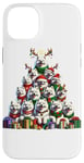 Coque pour iPhone 14 Plus Christmas Tree Samoyed Dog Sammies