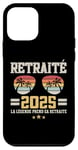 Coque pour iPhone 12 mini La Légende Prend Sa Retraite Humour Cadeau Retraité 2025