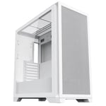 CiT PRO Creator XR Mid-Tower ATX Mesh Gaming PC Case White - Front and Tempered Glass Side CIT-PRO-CRE-XR-W