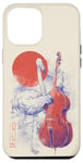 iPhone 12 Pro Max Beautiful Song Musician Flamingo Cello Player Music Lovers Case