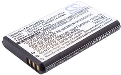 Batteri till AB1050CWMC för Philips, 3.7V, 1100 mAh