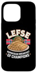 iPhone 14 Pro Max Lefse Norwegian Breakfast If Champions - Norway Food Case