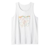 Disney Princess Jasmine Ariel Belle Believe In Magic Neon Tank Top