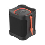 Skullcandy Terrain Mini Wireless Bluetooth Portable Speaker, IPX7 Waterproof, 14 Hour Battery, True Wireless Stereo with Built-In Carry Strap for Travel and Outdoor Use - Black