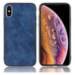 Apple Admiral iPhone Xs Max kuoret - Sininen Tummansininen