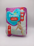 Pampers Active Fit Nappy Pants Size 4 9-15kg - 19 Pants Pack- Middle Shelf