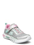 Girls Glow Brites - Dazzle Force Låga Sneakers Grey Skechers