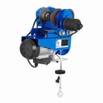 Chariot porte-palan Moteur de 600W Capacité de levage de 300kg Câble en acier diamètre 3mm Longueur du câble 12m MSW PROCAT 300