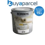 Ronseal 36626 6 Year Anti Mould Paint White Silk 2.5 litre RSLAMPWS25L