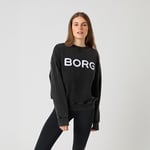 Oversized Logo Sweatshirt Svart