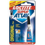 Loctite - super attak glue tube 3 gr adhA sif liquide pour plastique cA ramique