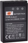 Batterie de rechange compatible avec appareils photo Olympus BLS-1, PS-BLS1, BLS-5, BLS5, PS-BLS5, E-400, E-410, E-420, E-450, E-600, E-620, E-P1, E-P2, E-P3, E-PL1, E-PL3, E-PM1