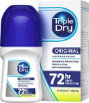 Triple Dry Original Anti Perspirant Roll On-50ml-72-Hour Protection Agai Unisex-