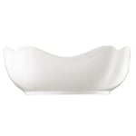 Hutschenreuther Hutschreuter 02013-800001-13168 Saladier Rectangulaire Porcelaine Blanc 18 cm