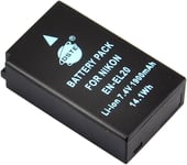 Rechange Batterie pour Nikon EN-EL20 Coolpix A, Nikon 1 J1, Nikon 1 J2, Nikon 1 J3, Nikon 1 AW1, Nikon 1 S1, Nikon 1 V3