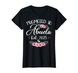 Promoted To Abuela 2025 Mothers Day Soon To Be Mom Pregnancy T-Shirt