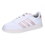 adidas Femme Breaknet 2.0 Shoes Chaussures, Cloud White/Sandy Pink met/Chalk White, 36 2/3 EU