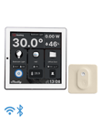 Shelly Wall Display White + BLU H&T Ivory - WiFi touch screen